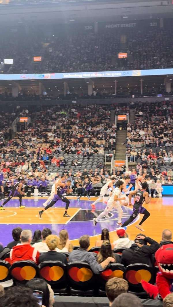 Scotiabank Arena, section: 108, row: 6, seat: 25