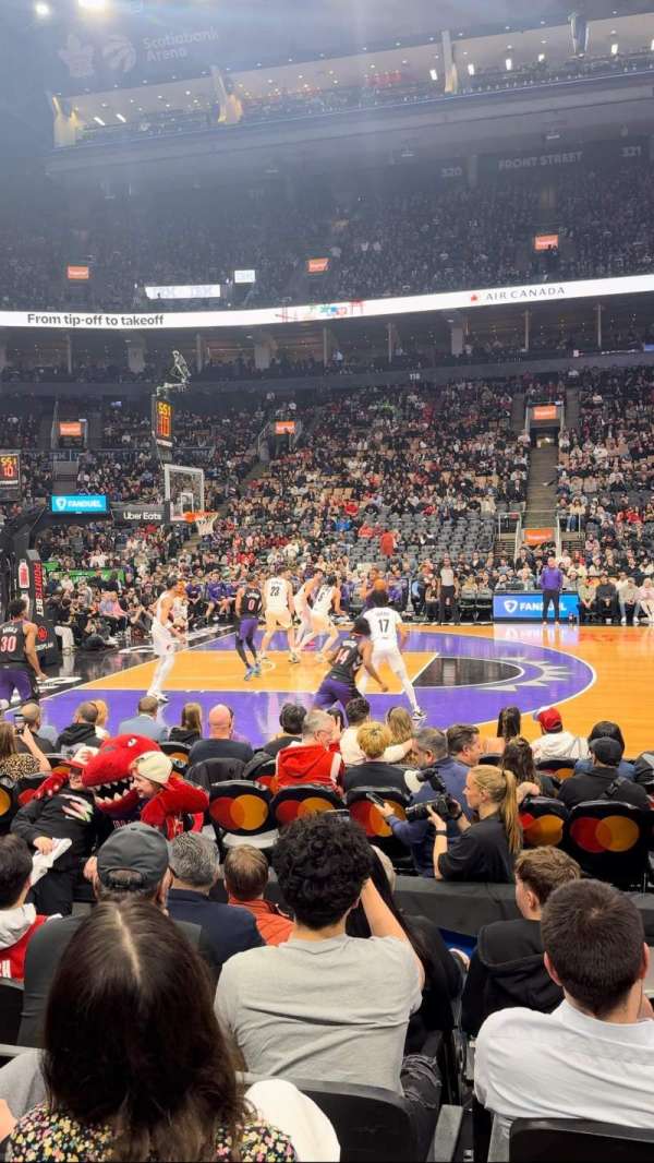 Scotiabank Arena, section: 108, row: 6, seat: 25