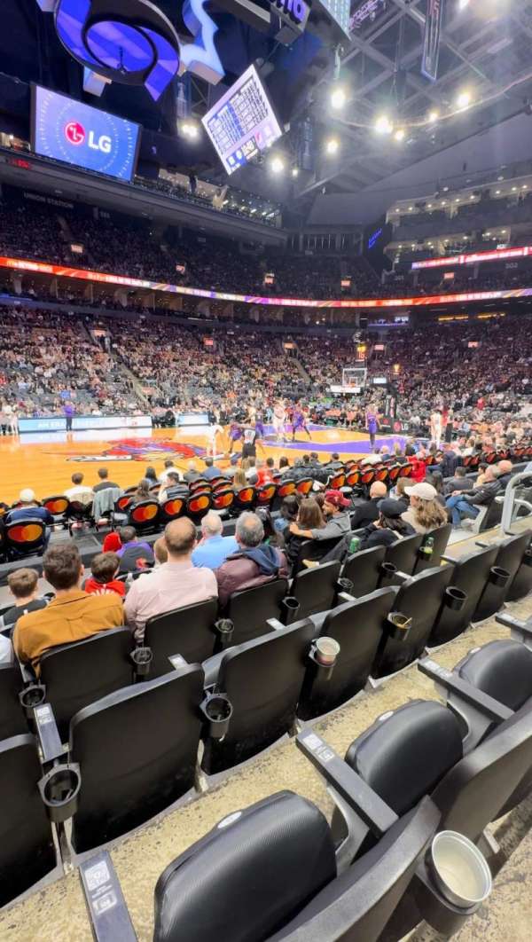 Scotiabank Arena, section: 108, row: 6, seat: 25