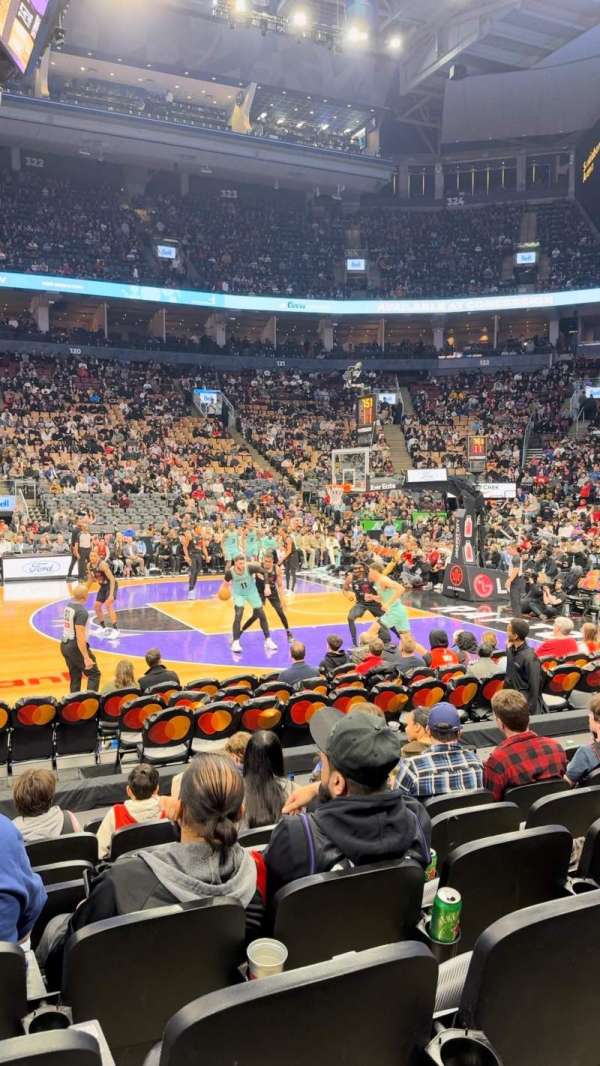 Scotiabank Arena, section: 108, row: 8, seat: 7