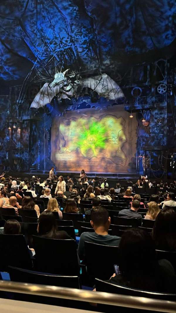 Sands Theatre at Marina Bay Sands, section: Stalls Right, row: AA, seat: 2