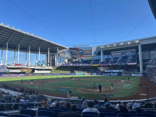 LoanDepot Park, section: 16, row: 3, seat: 5