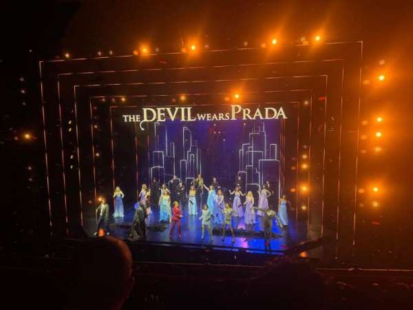 Dominion Theatre, section: Circle, row: B, seat: 19