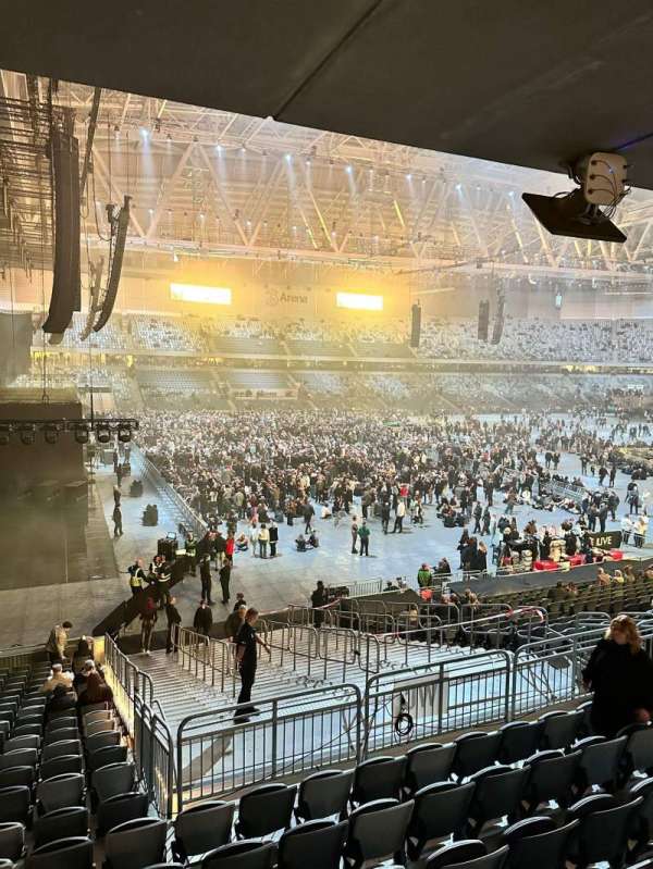 3Arena, Stockholm, section: 223, row: 16