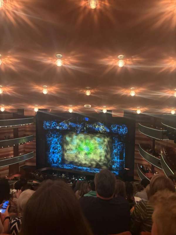 Eccles Theater, section: T2 Right, row: H, seat: 119