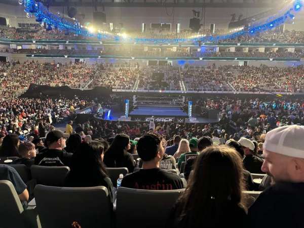 Dickies Arena, section: 107, row: 12, seat: 8
