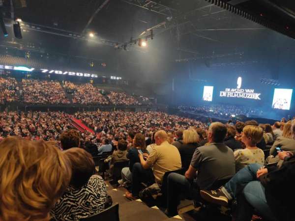 AFAS Dome, section: 119, row: 34, seat: 1