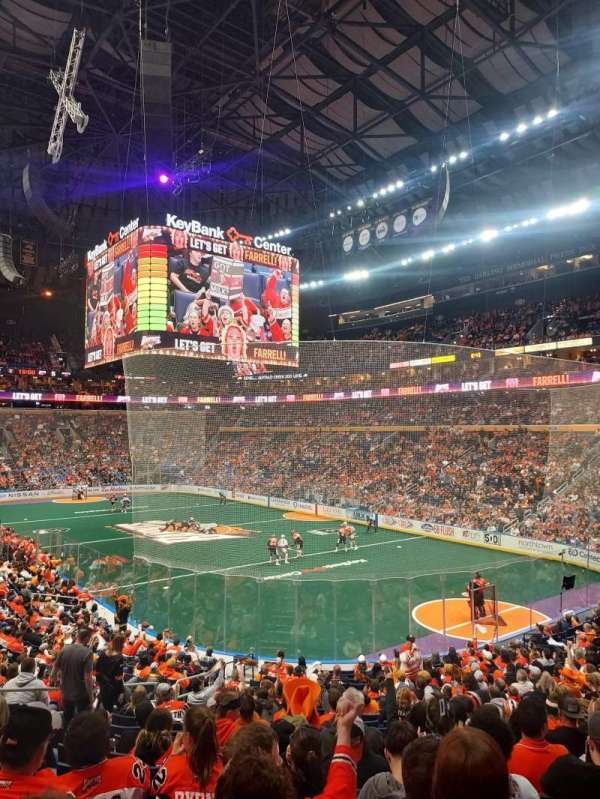 KeyBank Center, section: 101, row: 21, seat: 22