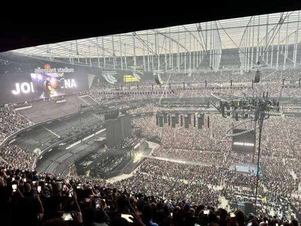 Allegiant Stadium, section: 412, row: 19, seat: 23