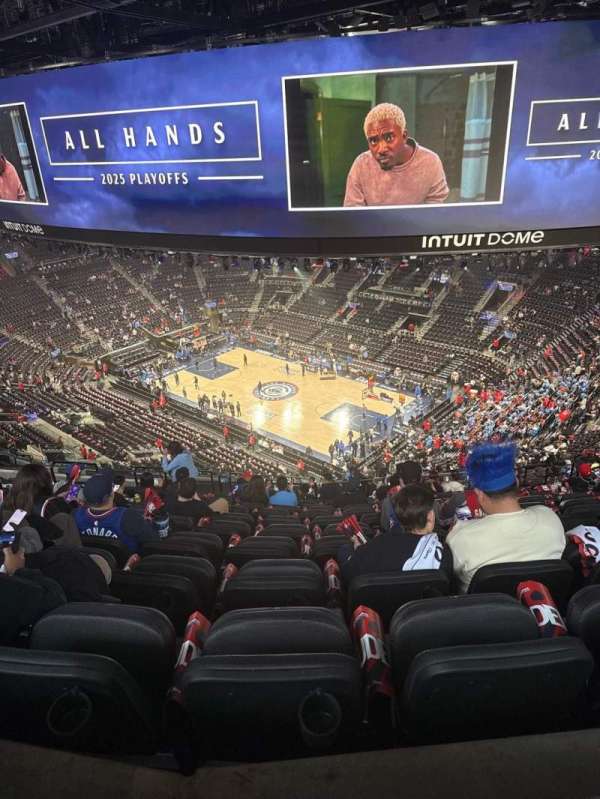 Intuit Dome, section: Terrace Wall 21, row: 12, seat: 10