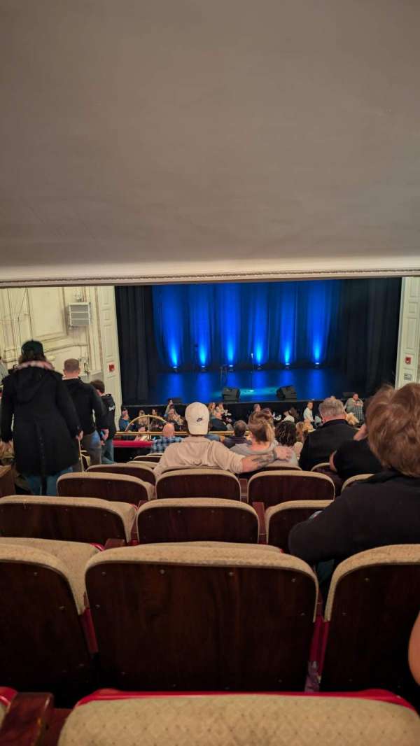 Wilbur Theatre, section: Mezzanine C, row: M, seat: 112