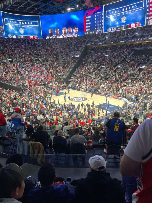 Intuit Dome, section: Main 4, row: 24, seat: 16