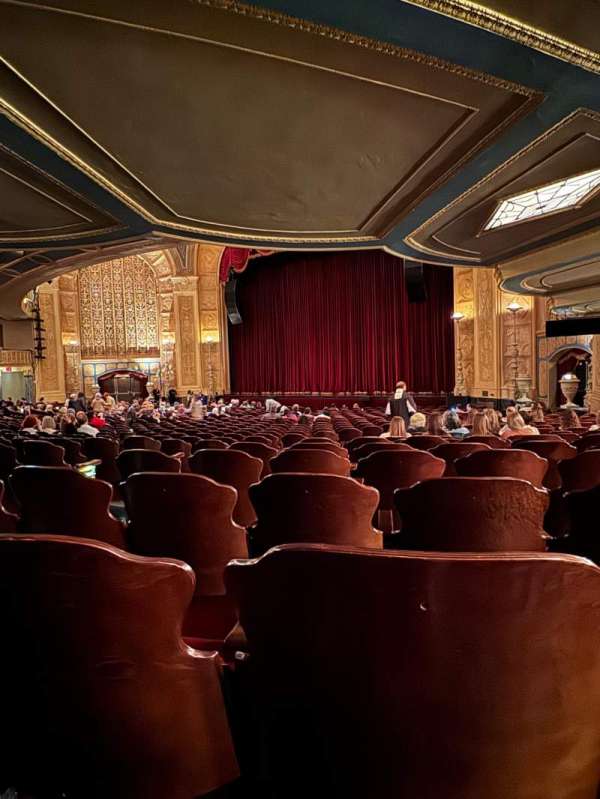 Detroit Opera House, section: Main Floor R, row: AA, seat: 12