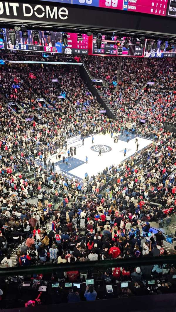Intuit Dome, section: HL30C, row: 1, seat: 3