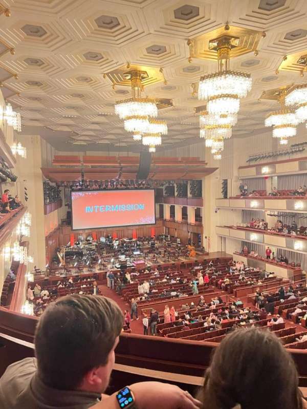 The Kennedy Center Concert Hall, section: Tier 1 LC, row: B, seat: 21