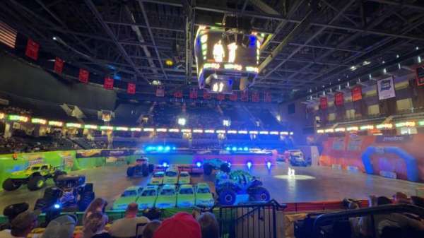 John Paul Jones Arena, section: 104, row: U, seat: 1