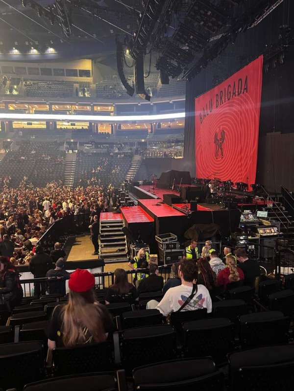 O2 Arena, Prague, section: 110, row: 10, seat: 10