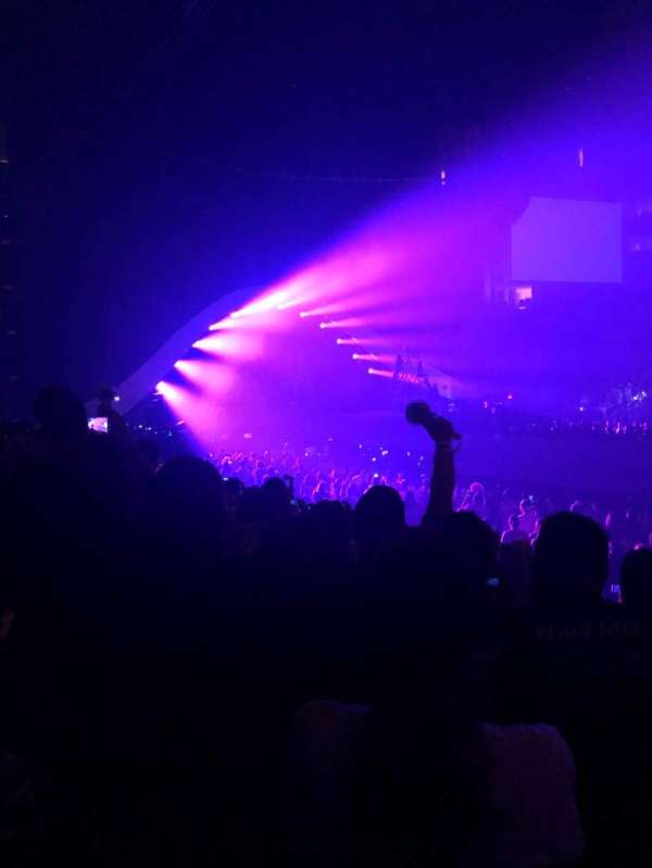 Toyota Center, section: 108, row: 9