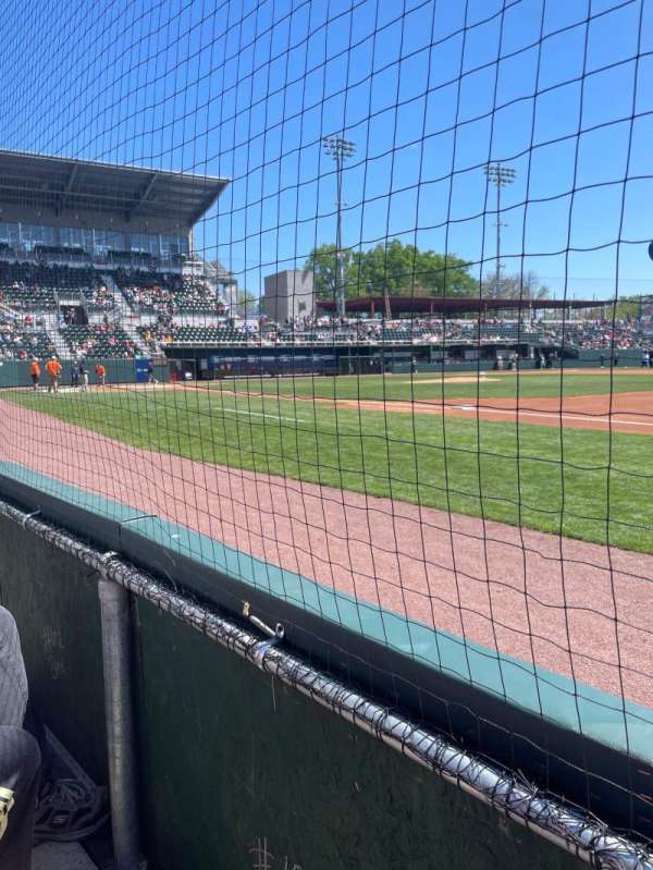 FNB Field, section: 114, row: 1, seat: 8