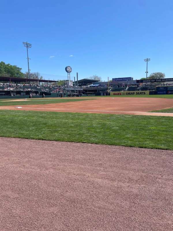 FNB Field, section: 114, row: 1, seat: 7