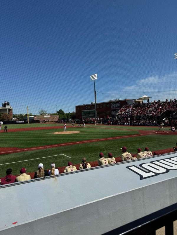 Jim Patterson Stadium, section: 212, row: A, seat: 113