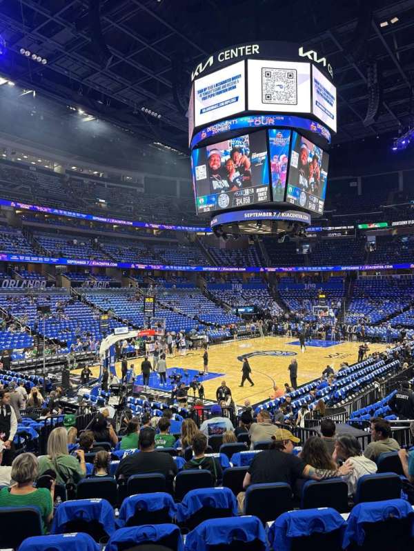 Kia Center, section: 117, row: 15, seat: 15