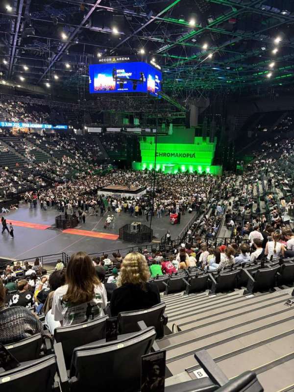 Accor Arena, section: Gradin B, row: 1, seat: 20