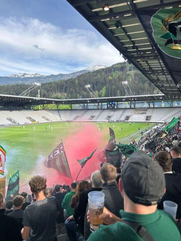 Tivoli Stadion Tirol, section: B, row: 12, seat: 6