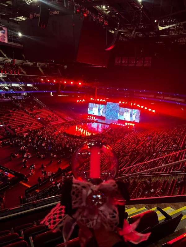 Prudential Center, section: 107, row: 6, seat: 4