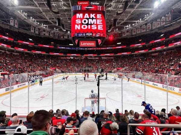 Lenovo Center, section: 127, row: K, seat: 1