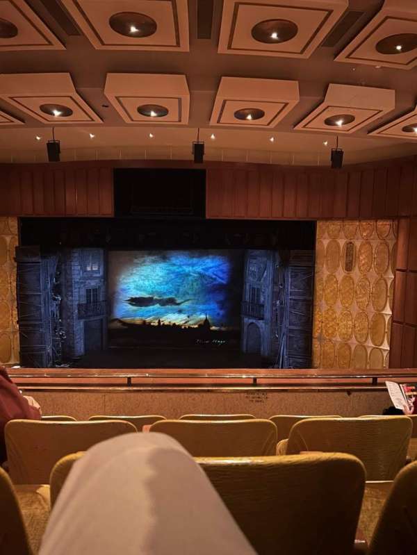 Fisher Theatre, section: Loge RC, row: D