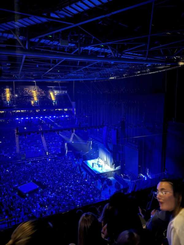 The O2, London, section: 420, row: J, seat: 935