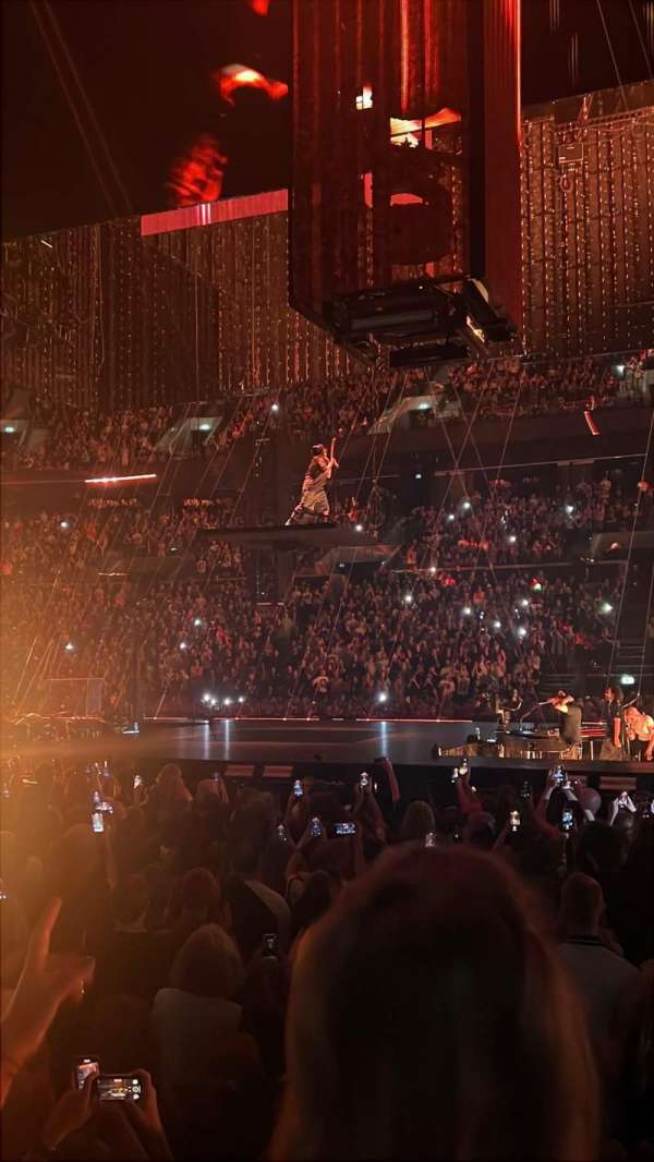 Royal Arena, section: 104, row: 9, seat: 57
