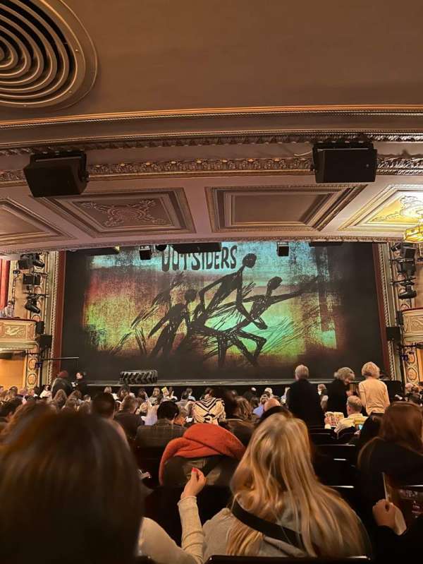 Bernard B. Jacobs Theatre, section: Orchestra C, row: P, seat: 105