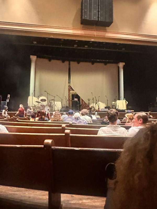 Ryman Auditorium, section: MF-5, row: M, seat: 5