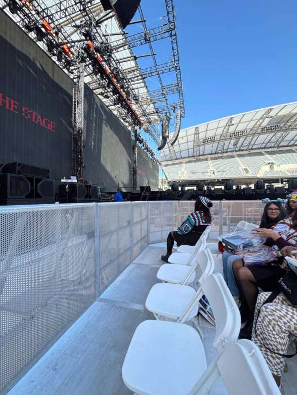 BMO Stadium, section: Floor A5, row: 1, seat: 9