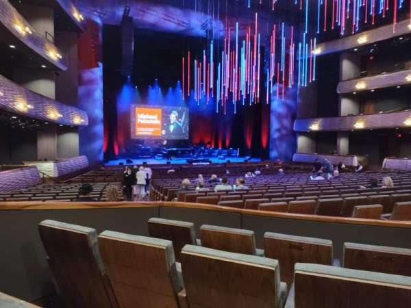 Winspear Opera House, section: Orchestra Terrace L, row: W, seat: 7