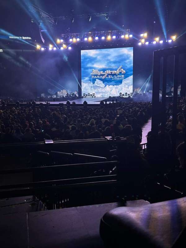 Spectrum Center, section: 116, row: F, seat: 1