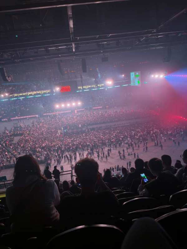 Paris La Défense Arena, section: 418, row: 57, seat: 29