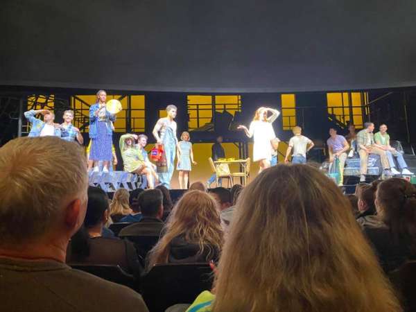 Bernard B. Jacobs Theatre, section: Orchestra C, row: F, seat: 112