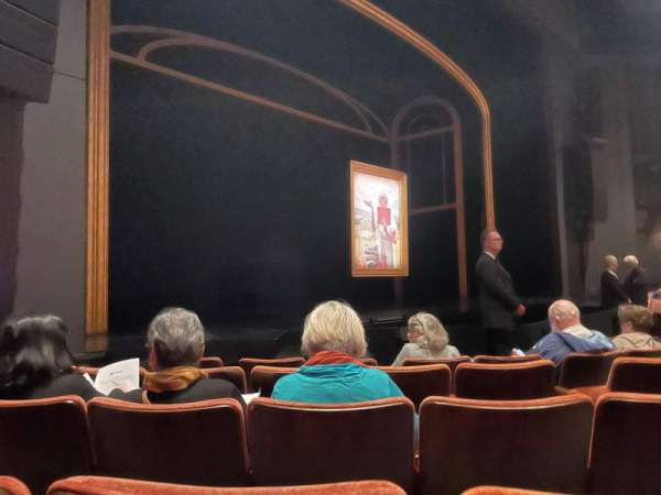 The Old Globe, section: Orchestra, row: D, seat: 13