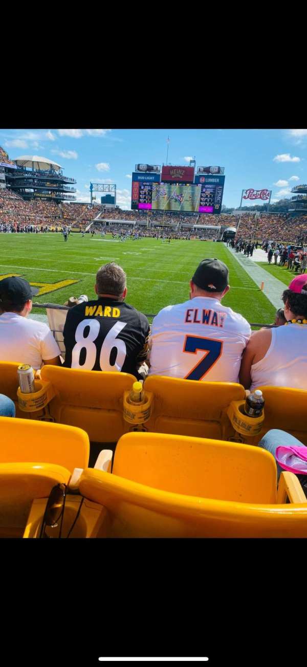 Acrisure Stadium, section: 125, row: C, seat: 5