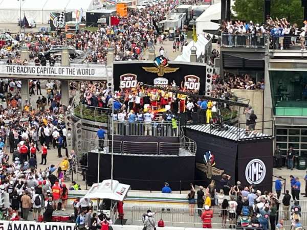 Indianapolis Motor Speedway, section: Paddock Penthouse Box 18, row: F