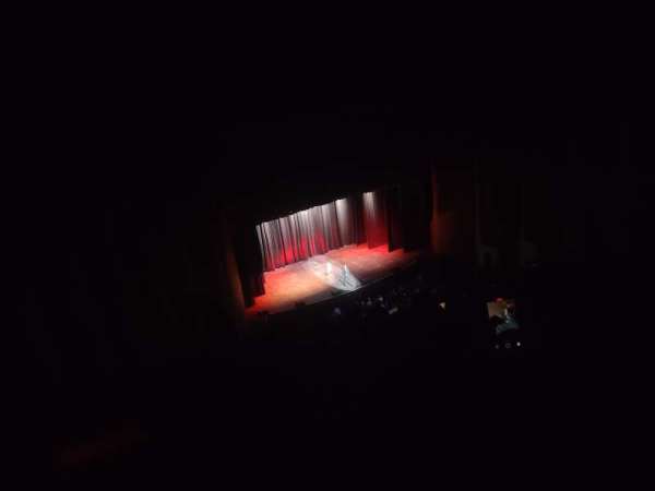 Abraham Chavez Theatre, section: Tier, row: F, seat: 63