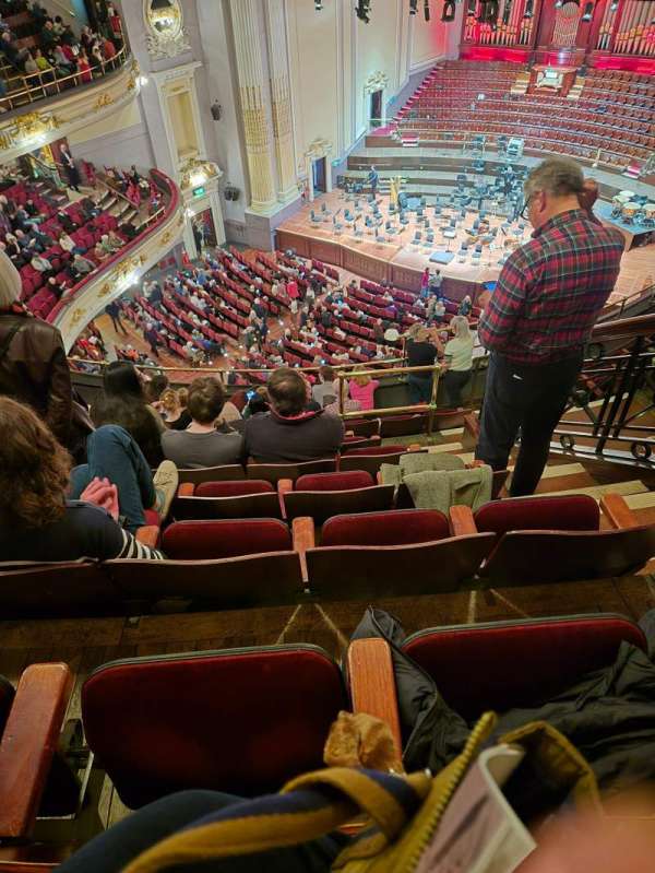 Usher Hall, section: Upper Circle, row: J, seat: 23