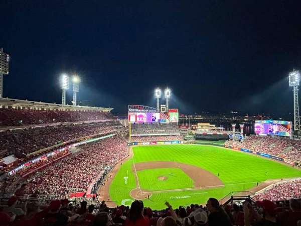 Great American Ball Park, section: 527, row: L, seat: 13