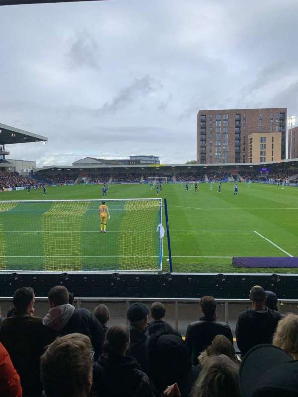 Cherry Red Records Stadium, section: 131, row: H, seat: 5