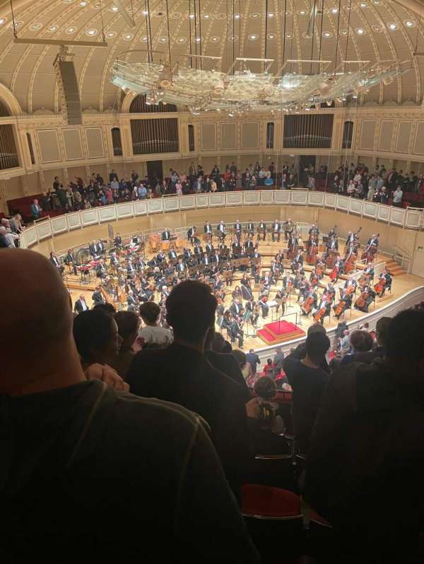 Orchestra Hall, Chicago, section: Lower Balcony Left, row: F, seat: 9