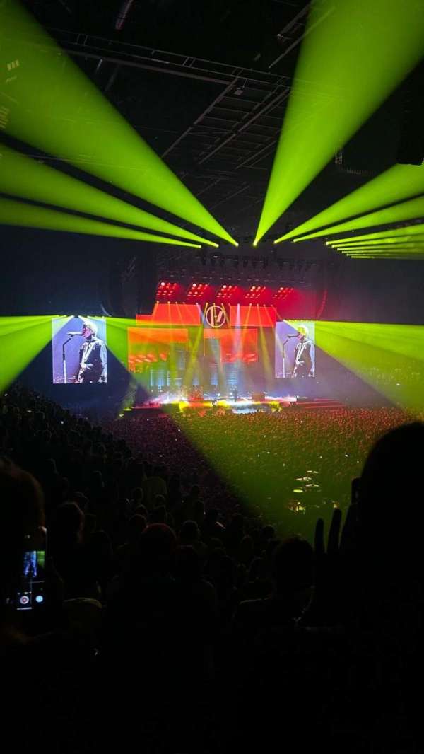 LDLC Arena, section: 205, row: L, seat: 129