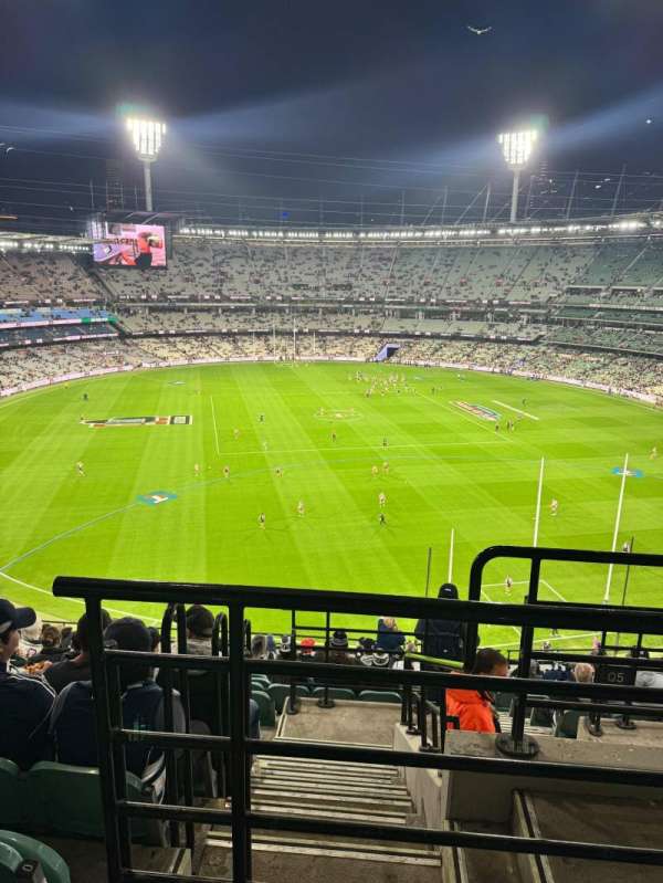 Melbourne Cricket Ground, section: Q6, row: Q, seat: 3